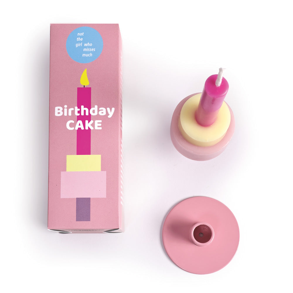 Party Candle - Cake | Not the girl who misses much