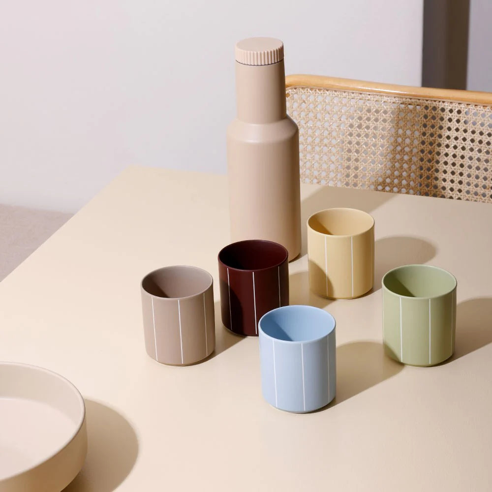 Nordic Pyjamas Cup - Burgundy | Design Letters