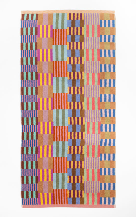 Bath towel - edition 123 - tulip quilt M | Foekje Fleur