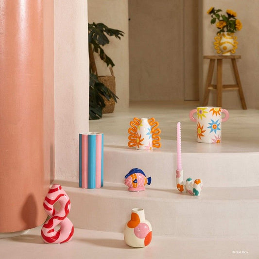 Candle holder Belinda - Flower Power | Que Rico