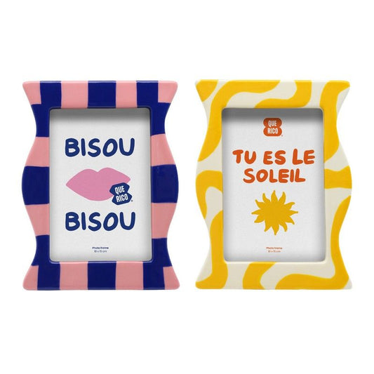 Photo Phrame Francisco - Squares & Stripes / Happy Waves | Que Rico