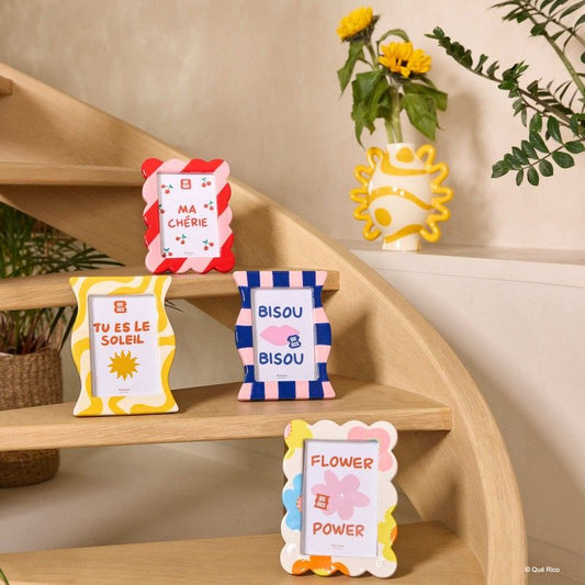 Photo Phrame Francisco - Squares & Stripes / Happy Waves | Que Rico