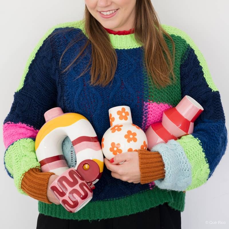 Vase Gaspar - Dancing Daisies | Que Rico