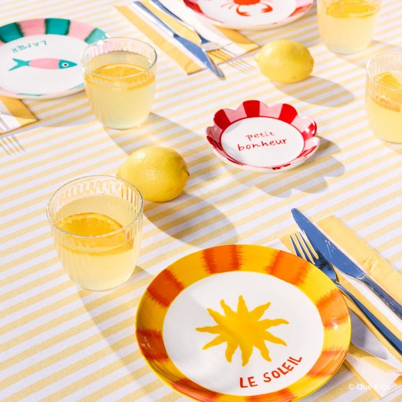Dessert Plate Diego - Summer - Per stuk | Que Rico