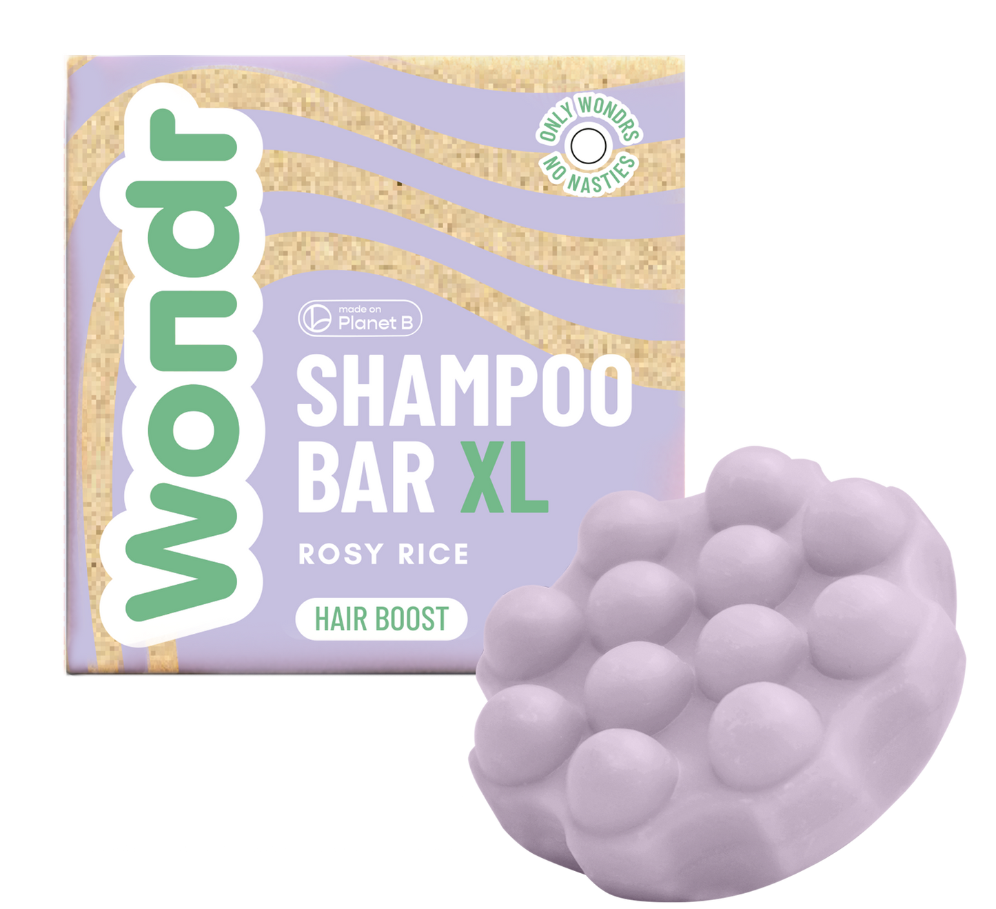 Rosy Rice shampoo bar XL | Wondr Care