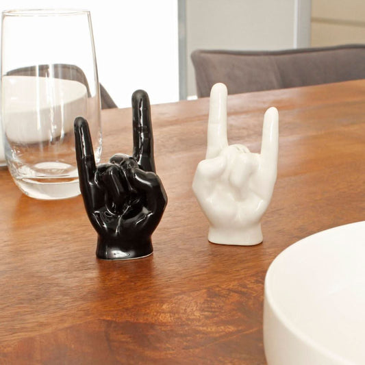 Rock hand salt & pepper shaker | Winkee Design
