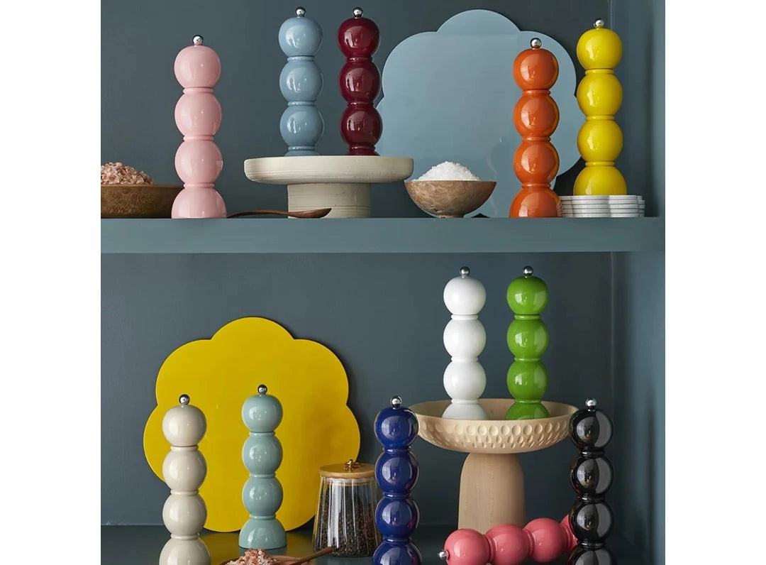 Bobbin Peper- of zoutmolen - Pink - H24cm | Addison Ross