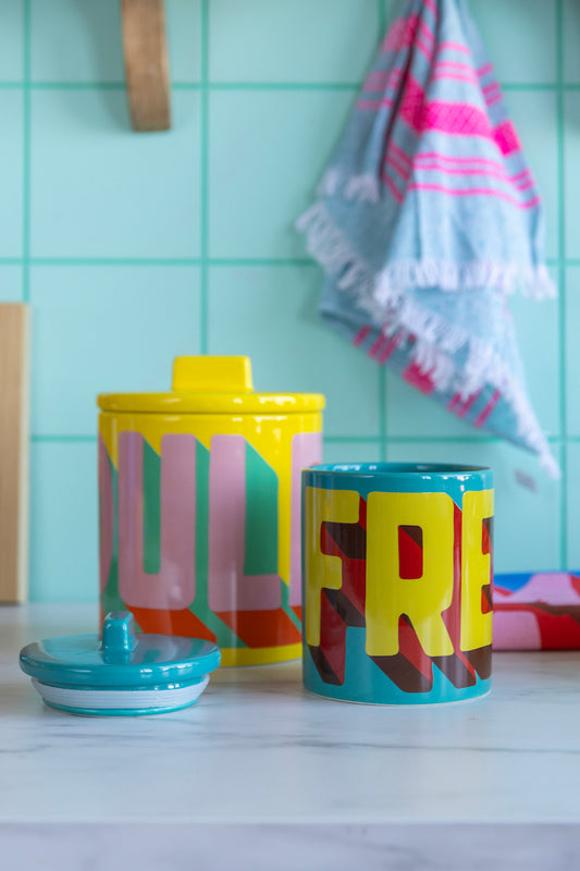 Storage Jar Large - streetstyle dulce | Kitsch Kitchen