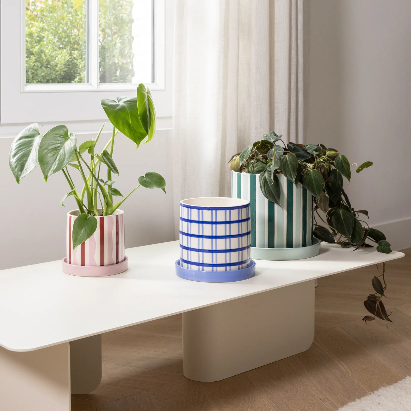 Planter Clash - Stripe | &Klevering