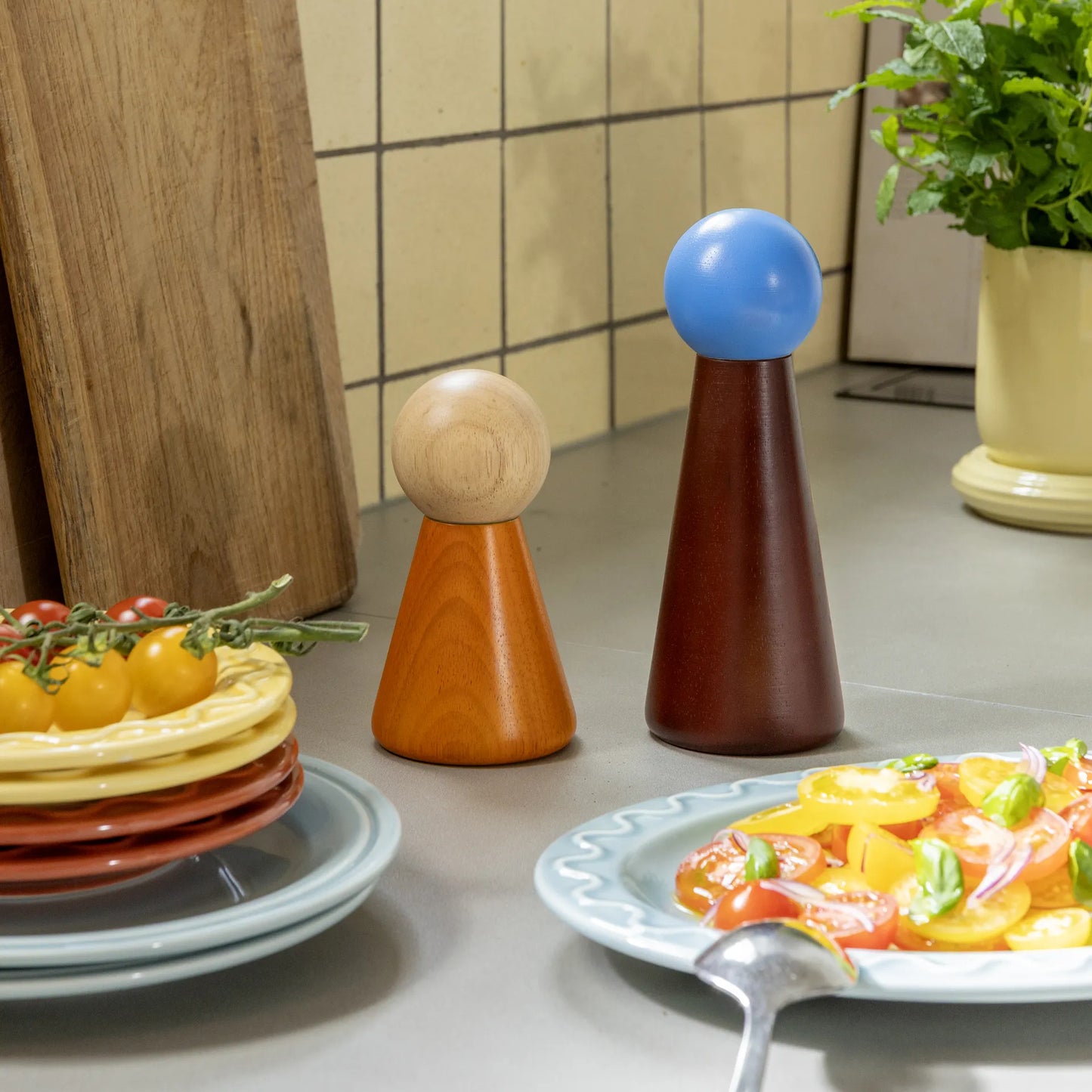 Salt & Pepper Halma Small - Orange | &Klevering