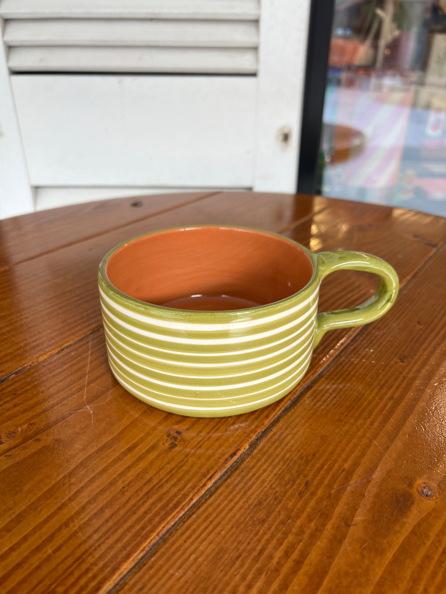 Flat Mug - listas horizontais | A Loja Da Ceramica - de inKijk