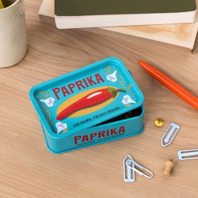 Mini Storage Tin with Lid - Paprika | Rex