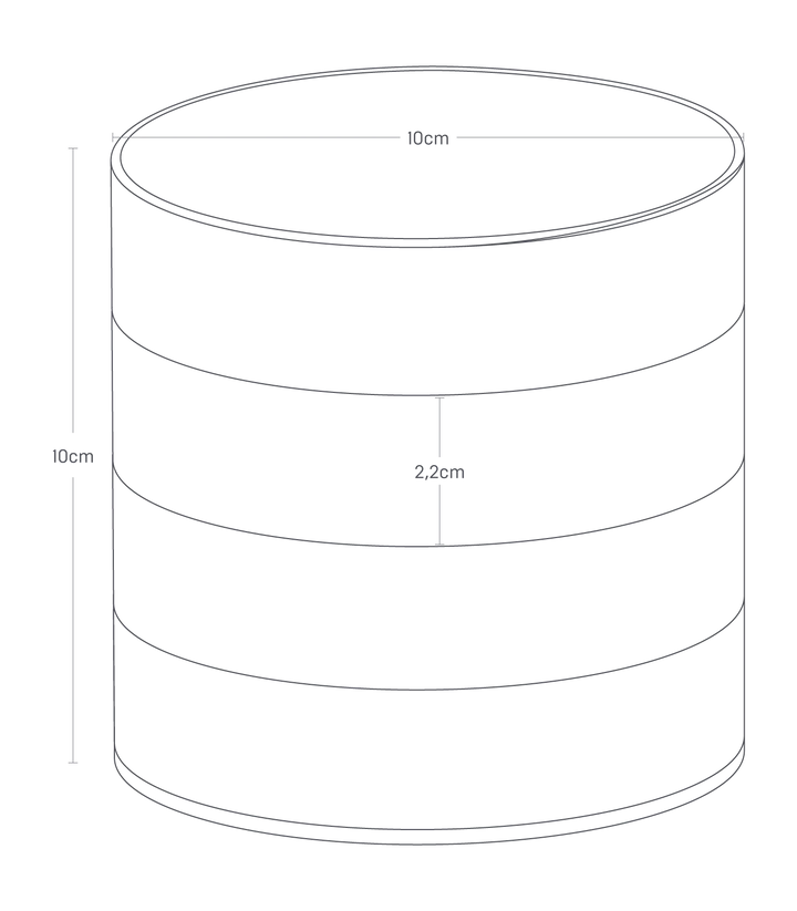 Accessoirehouder met 4 lades - zwart | Yamazaki - de inKijk