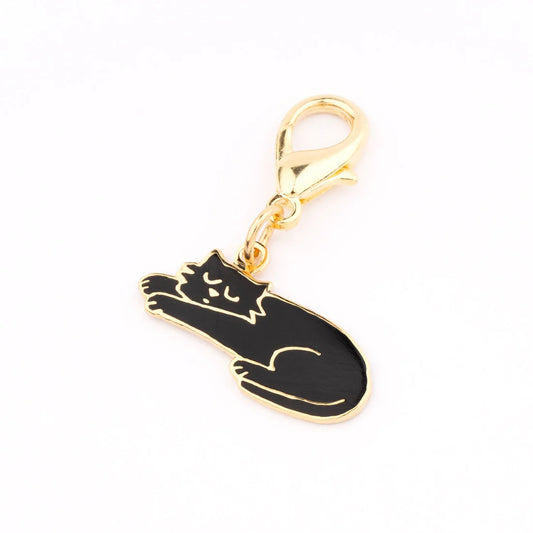 Black cat - key ring | Coucou Suzette - de inKijk