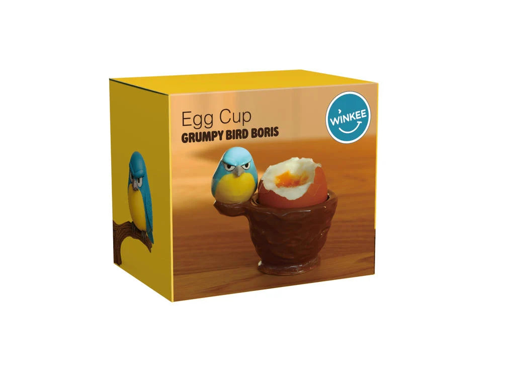 Egg Cup Grumpy Bird - Boris | Winkee Design