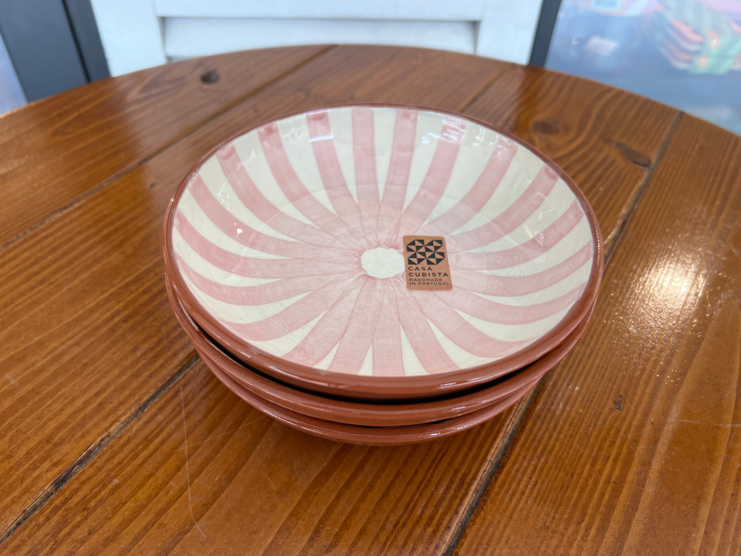 Ray - regular bowl - mauve/terracotta/teal | Casa Cubista - de inKijk