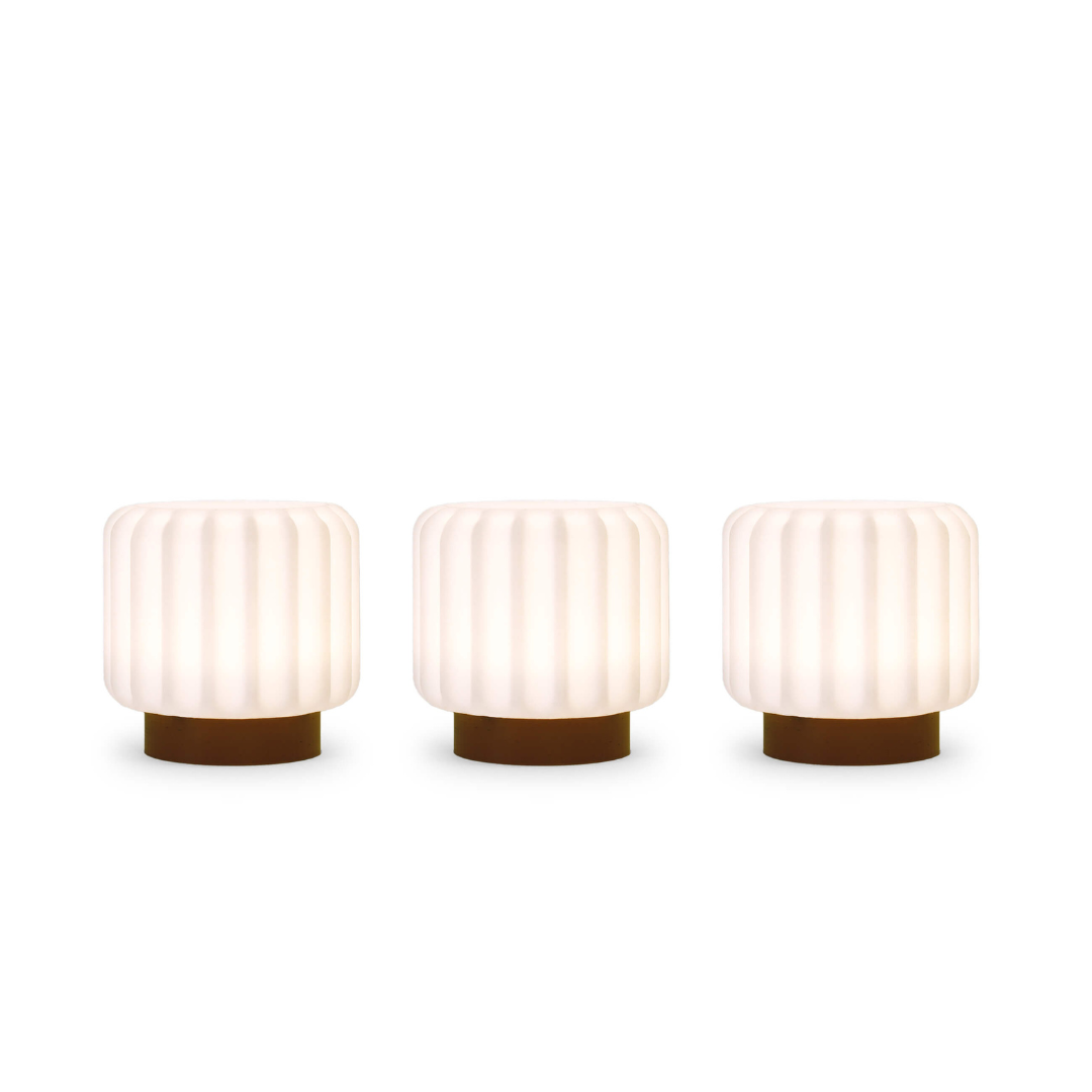 Dentelles lampen - set v. 3 - terra | Atelier Pierre