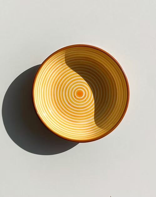 Classic - regular bowl - blue/tangerine/dark green | Casa Cubista - de inKijk