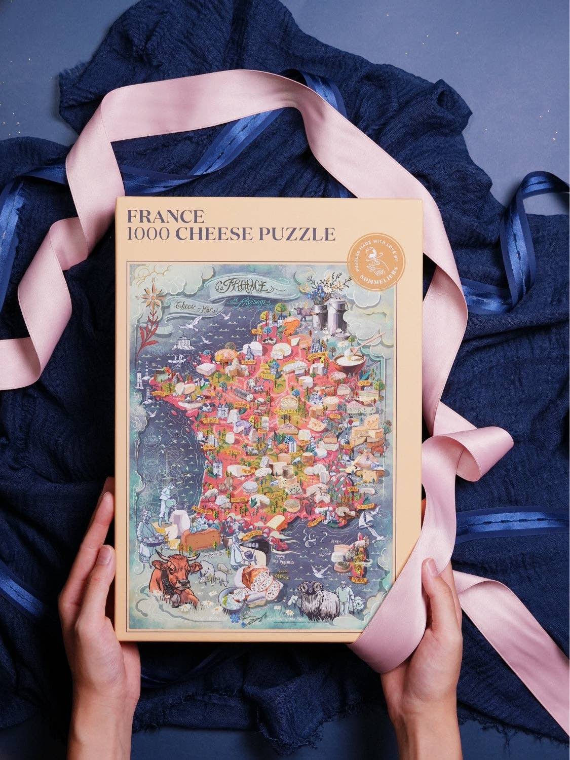 Frankrijk Kaaspuzzel | Water & Wines