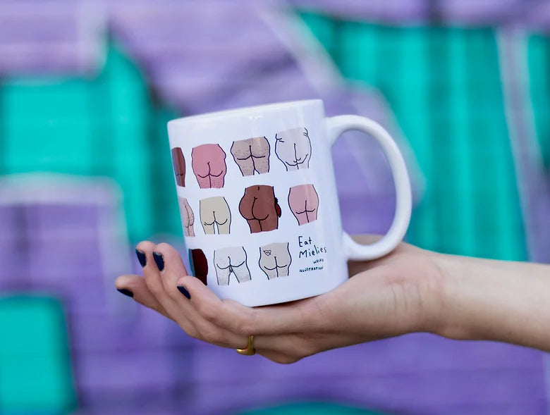 Cute butt mug | Eat Mielies - de inKijk