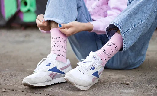 Titties socks - pink | Eat Mielies - de inKijk