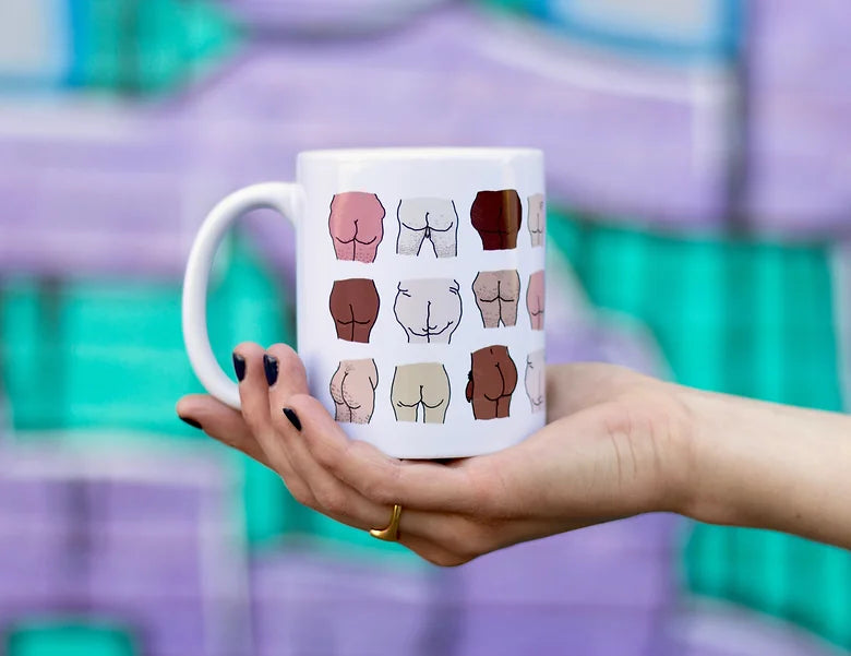 Cute butt mug | Eat Mielies - de inKijk