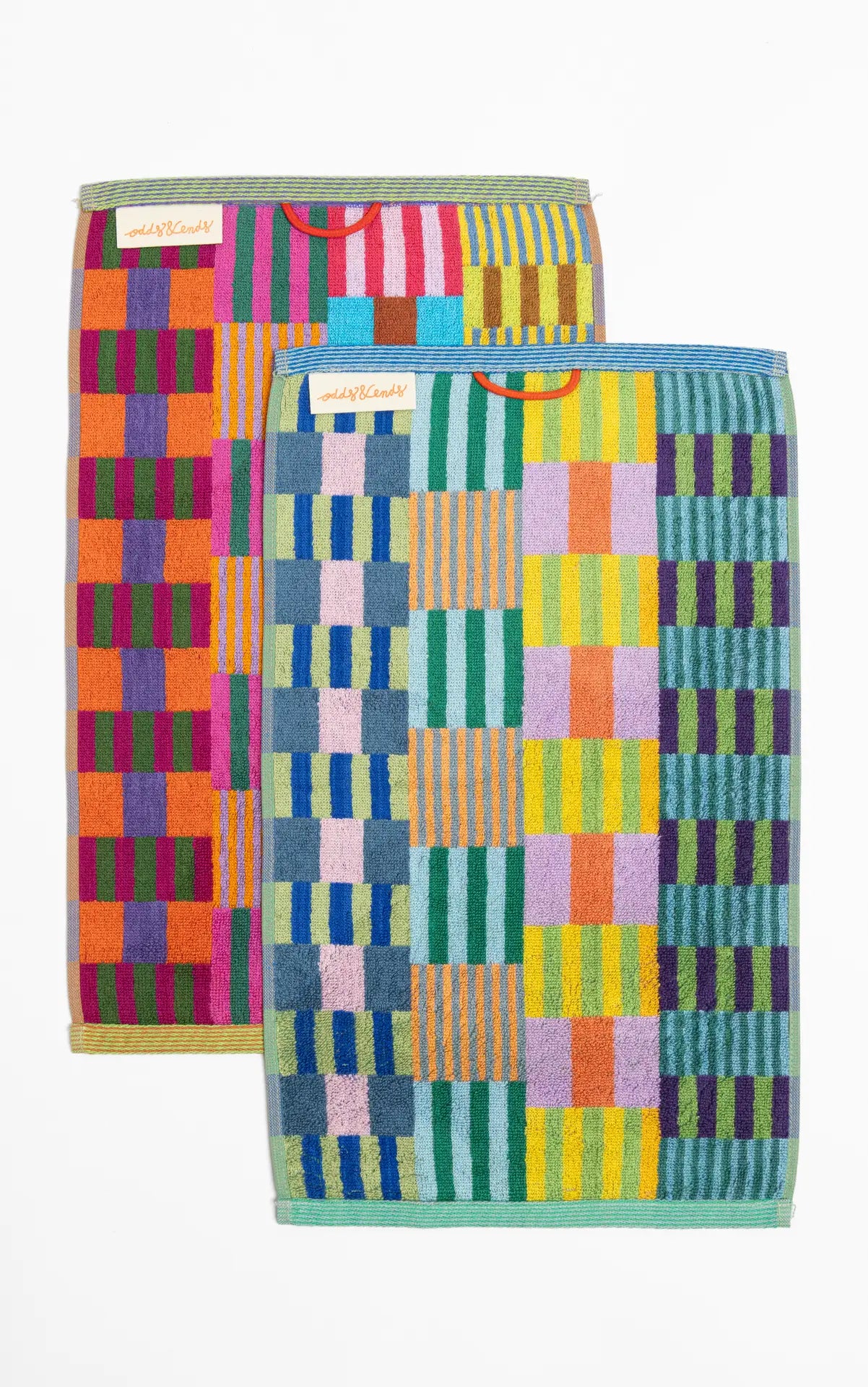 Guest towel duo - edition 75 - tulip quilt | Foekje Fleur
