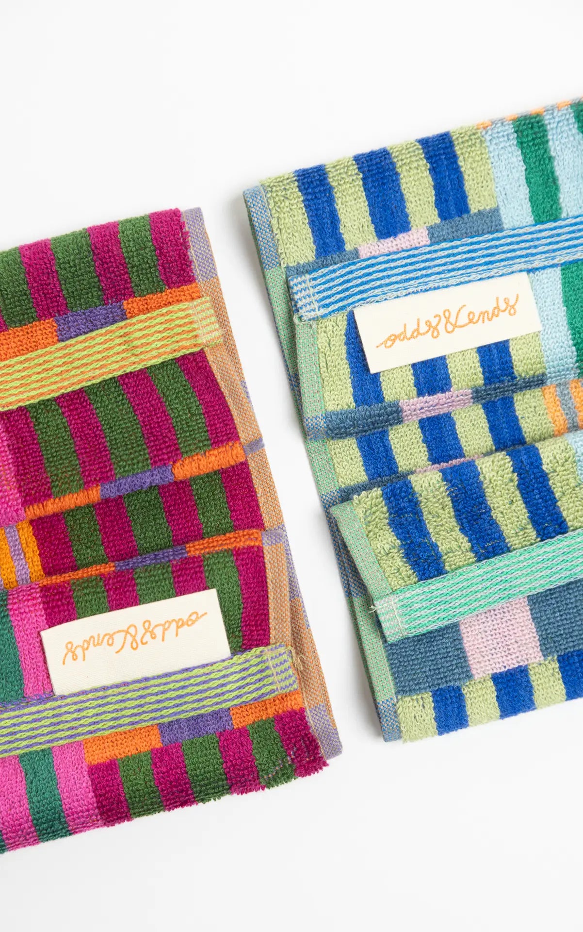 Guest towel duo - edition 75 - tulip quilt | Foekje Fleur
