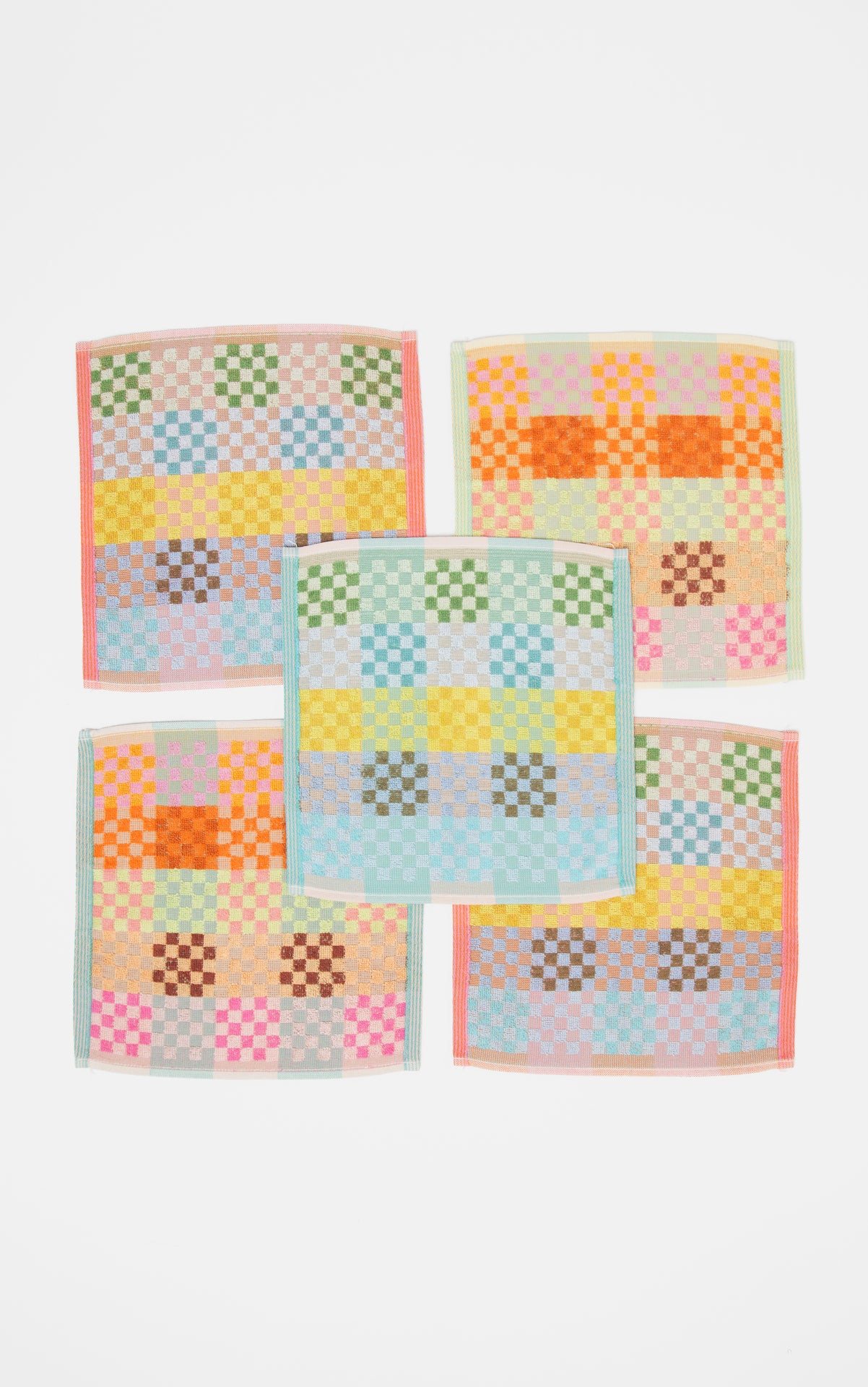 Multi cloth duo - edition 78 - checkered check | Foekje Fleur