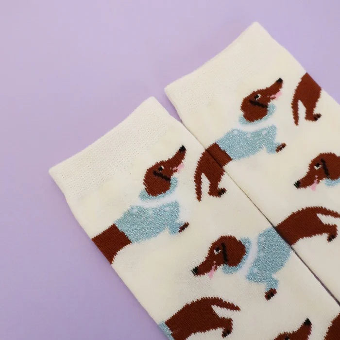 Chilly teckel socks | Coucou Suzette - de inKijk
