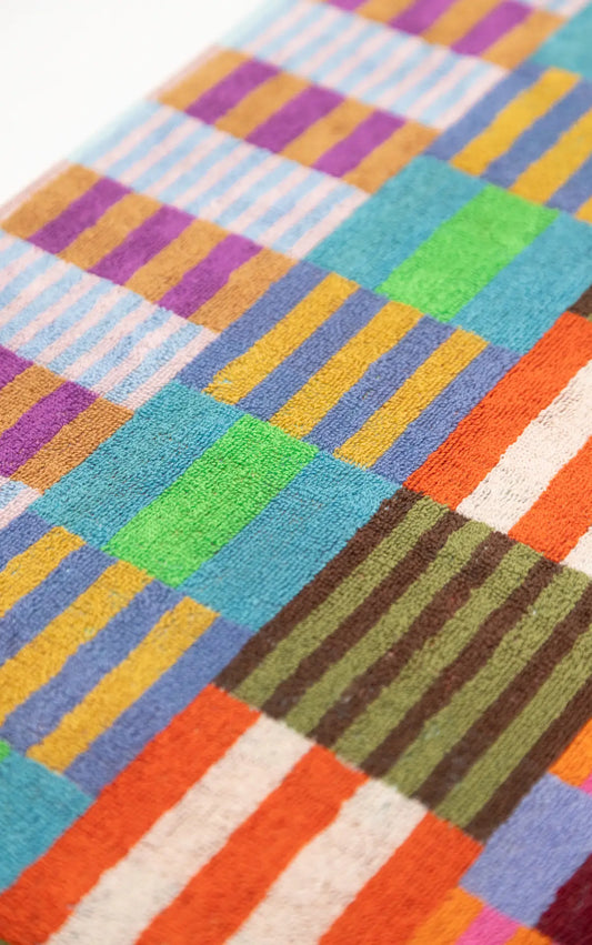 Bath towel - #81 - tulip quilt | Foekje Fleur