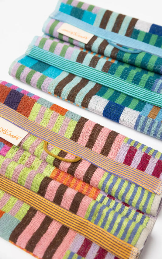 Guest towel duo - #83 - tulip quilt | Foekje Fleur