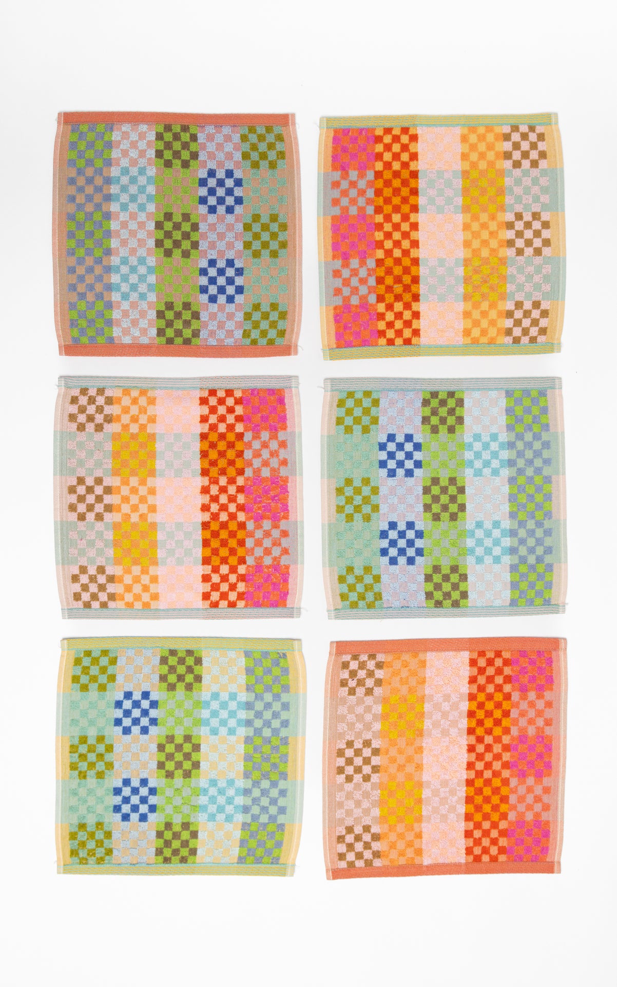 Multi cloth duo - #84 - checkered check | Foekje Fleur