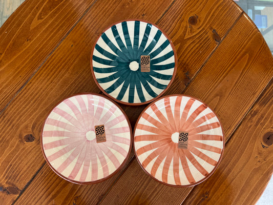 Ray - regular bowl - mauve/terracotta/teal | Casa Cubista - de inKijk