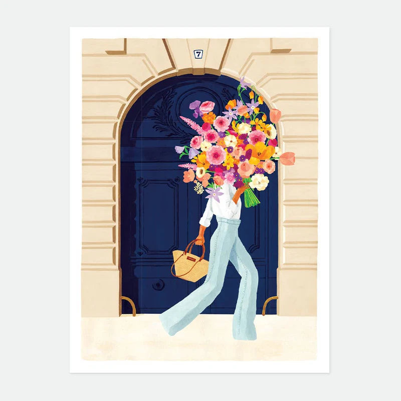 Parisian Door Poster - Small/Medium | All the ways to say