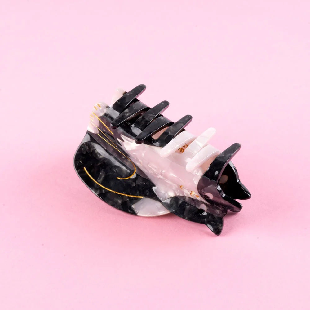 Black & white cat hair claw | Coucou Suzette