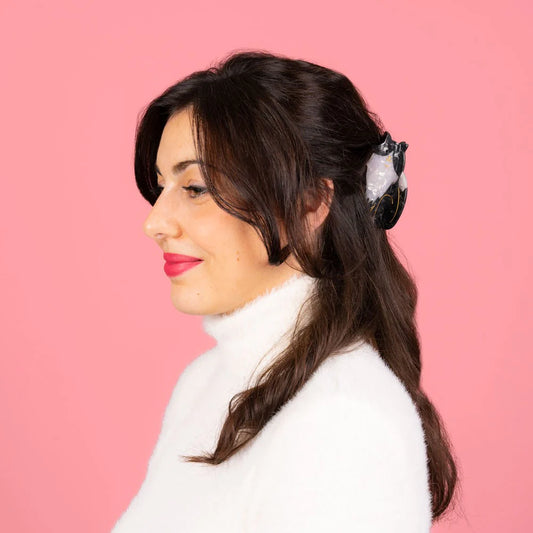 Black & white cat hair claw | Coucou Suzette