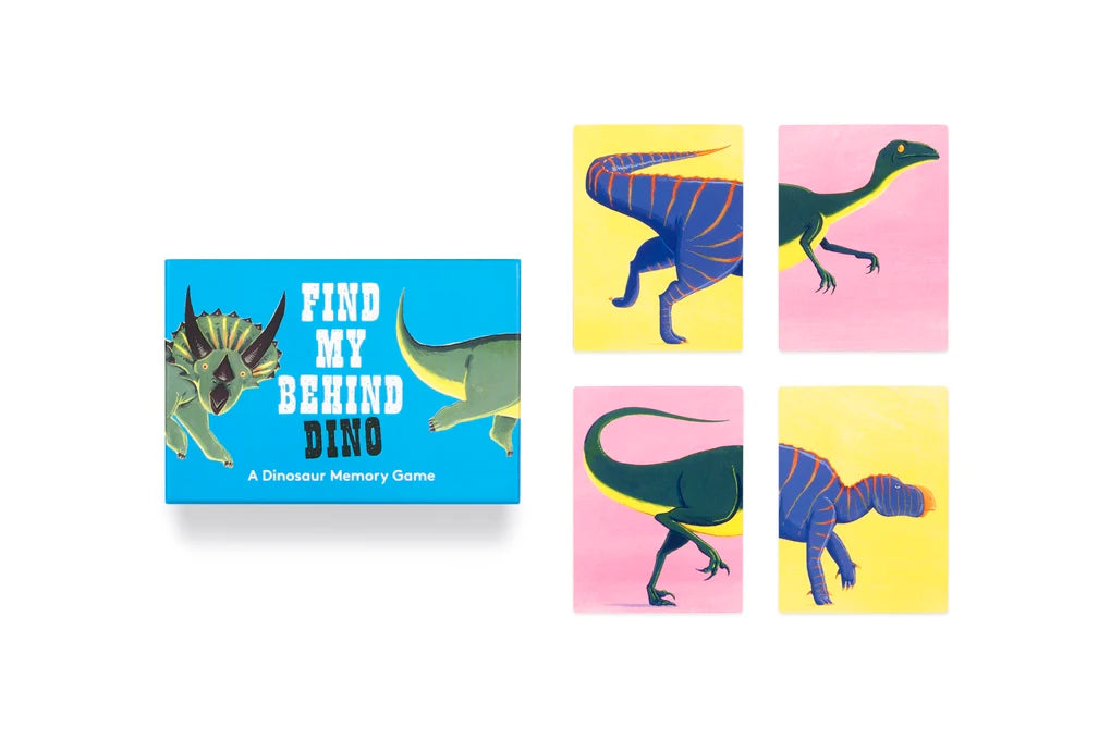 Find my behind - memorygame - dino | BISpublishers