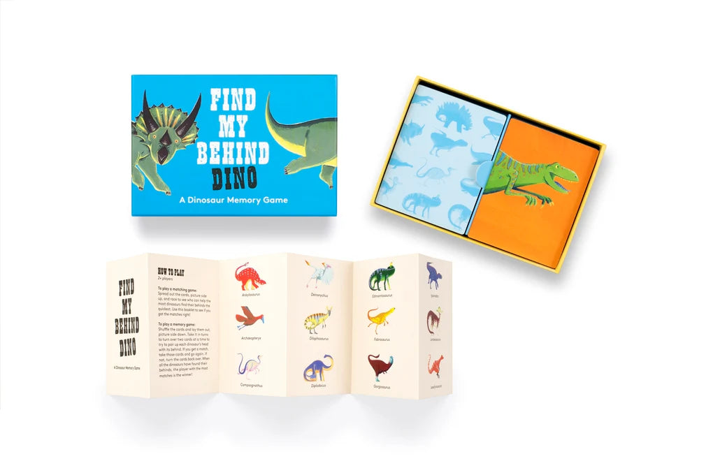 Find my behind - memorygame - dino | BISpublishers