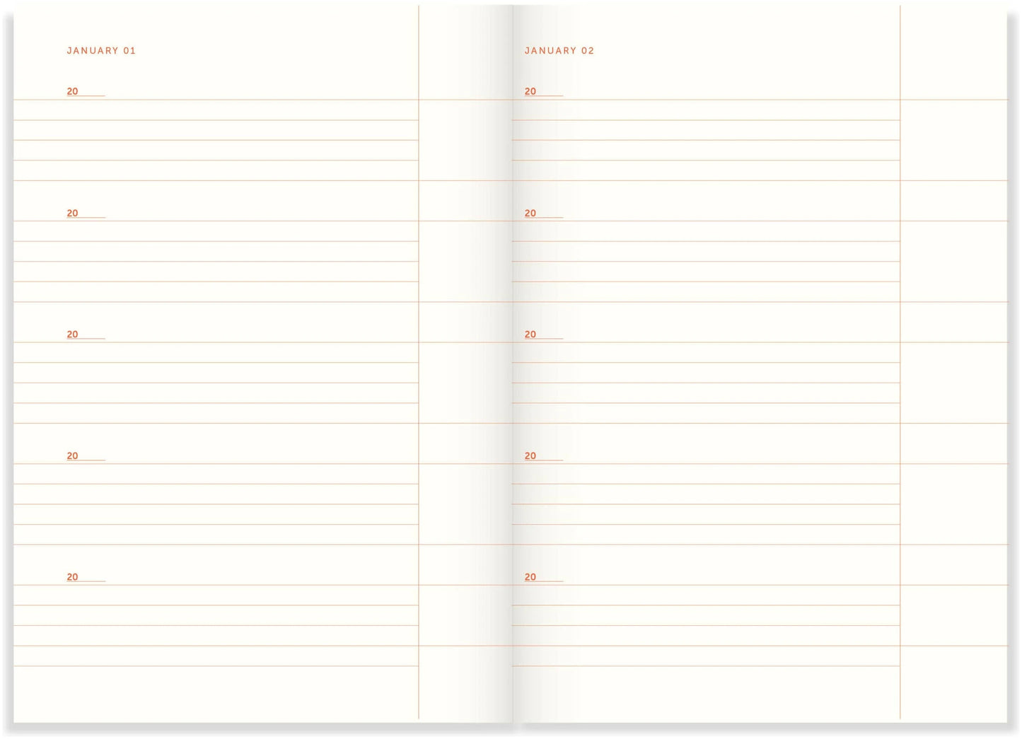 One Line a Day - Linen Emerald | A-Journal