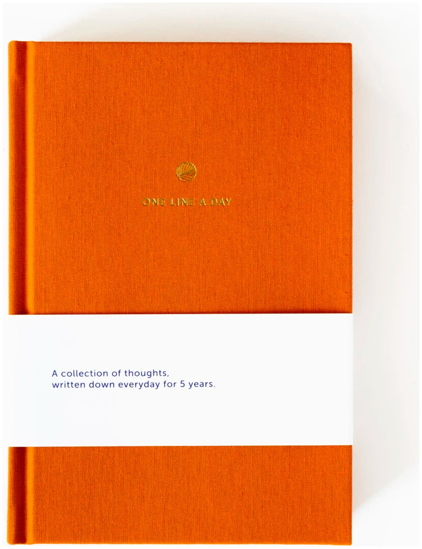 One line a day dagboek - Orange | A-Journal
