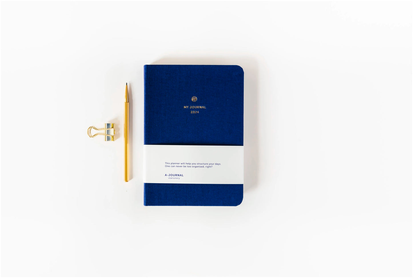 My Journal A6 Agenda 2024 - donkerblauw | A-Journal