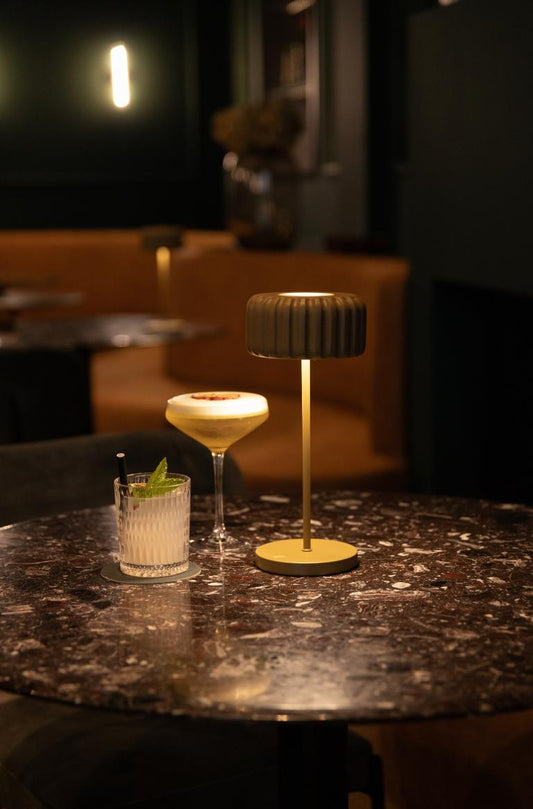 Dentelles lamp bistro - olive | Atelier Pierre - de inKijk