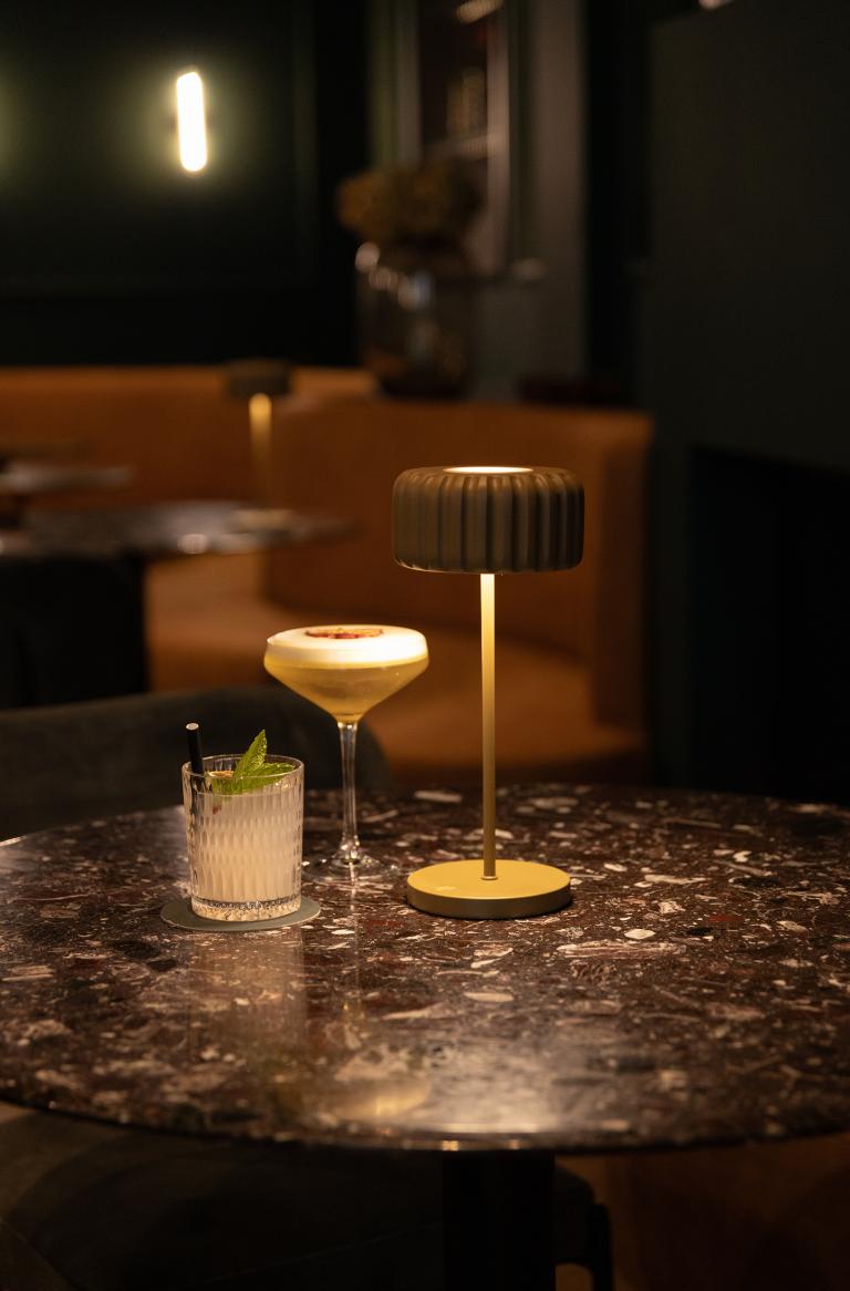 Dentelles lamp bistro - olive | Atelier Pierre - de inKijk