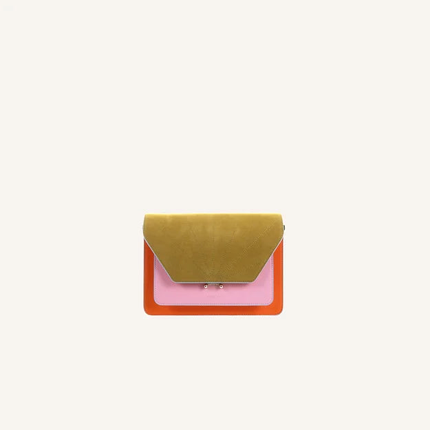 Satchel - coloré - arancia orange + dolce pink | Sticky Sis - de inKijk