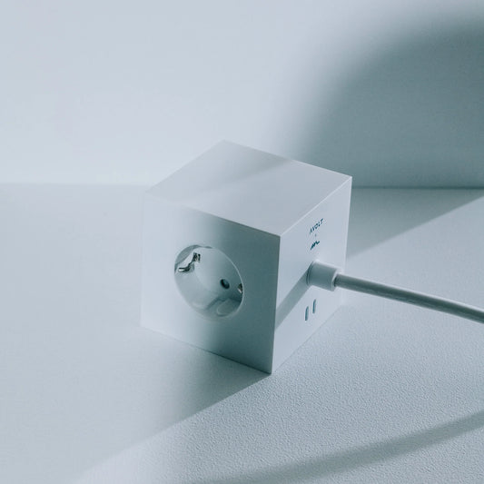 Square 1 stekkerdoos ( usb C ) -opal white exclusive edition | Avolt - de inKijk