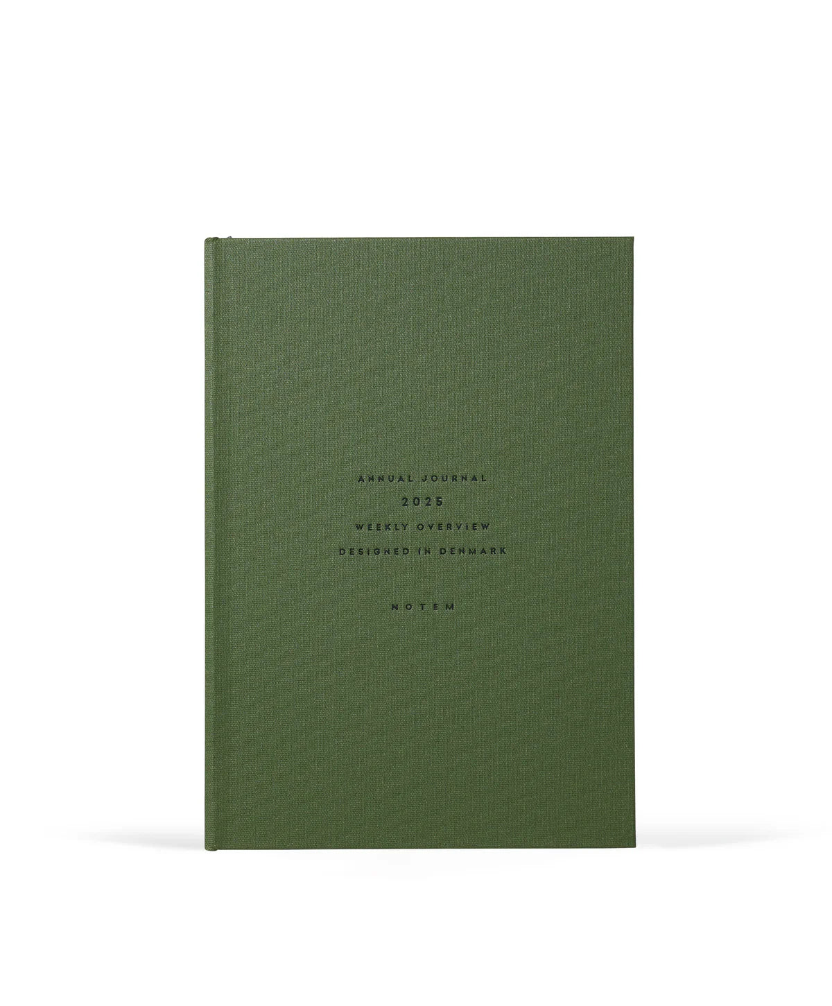 Alva annual journal 2025 - dark green | Notem-Studio - de inKijk