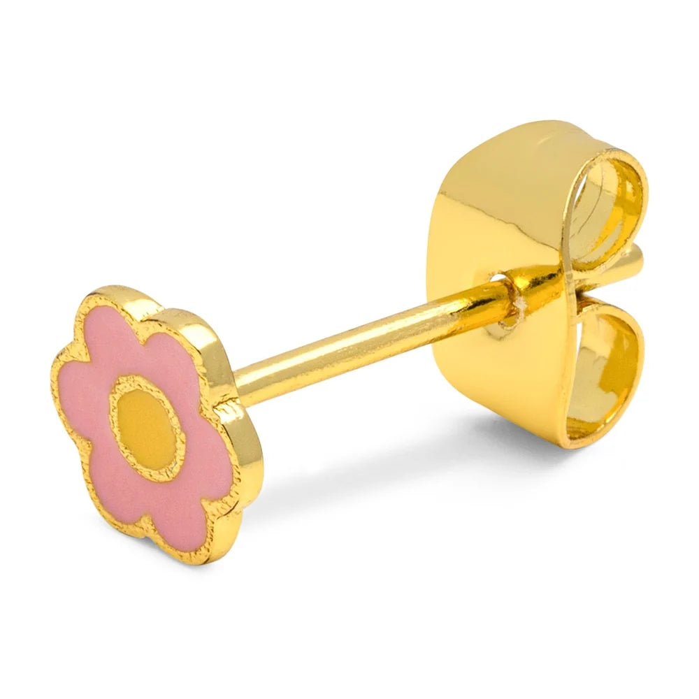 Anemone - gold plated - yellow&pink - 1 stuk | LULU Copenhagen - de inKijk