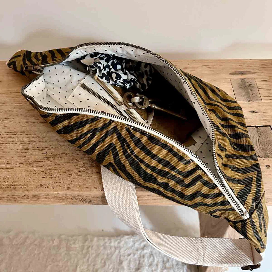 Bum bag - Tapenade Zebrou | Rose in April