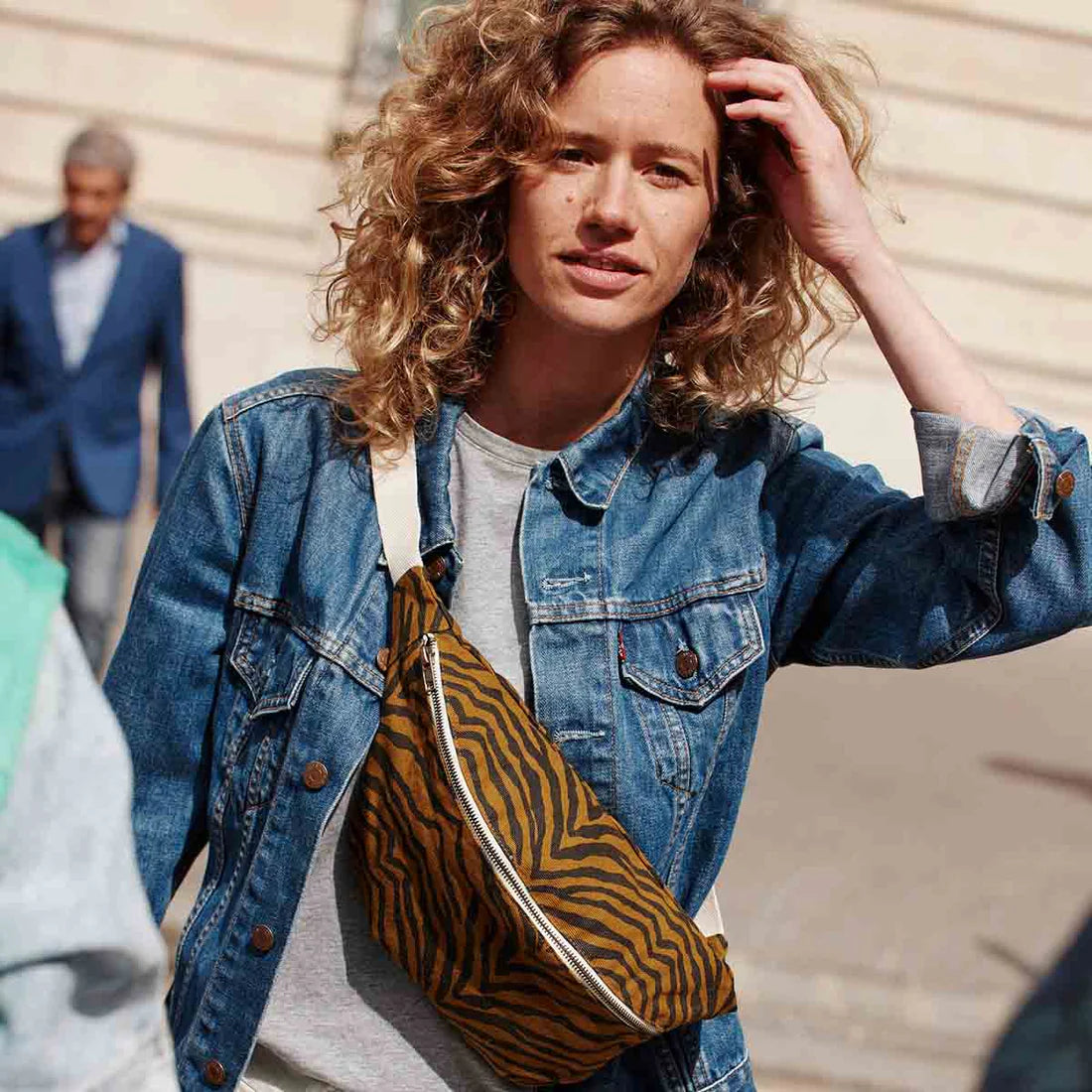 Bum bag - Tapenade Zebrou | Rose in April